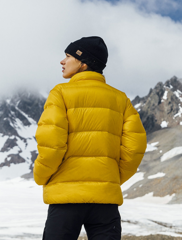 YELLO SNOWY MOUNTAIN PUFFER COAT - アウター